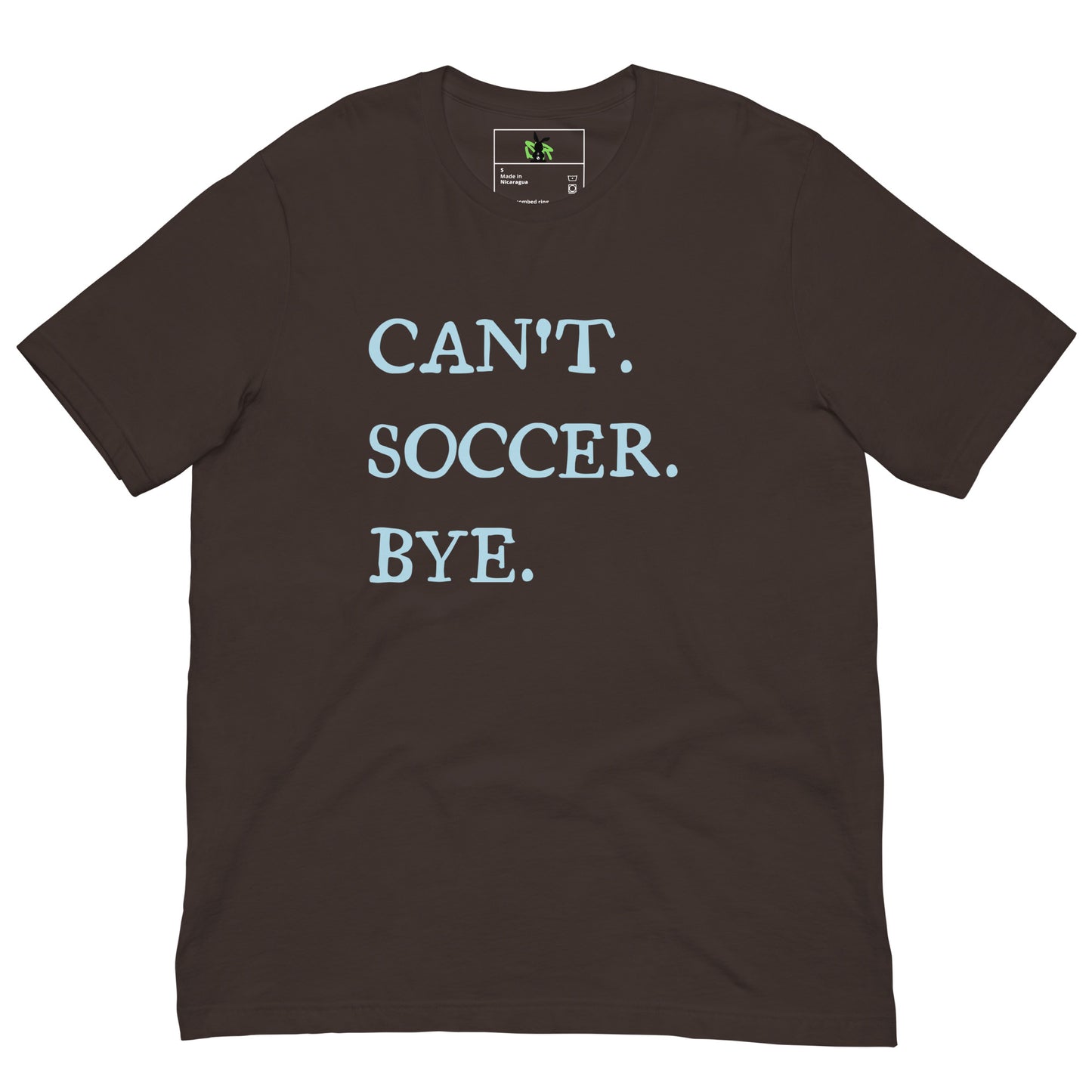 Can't, Soccer