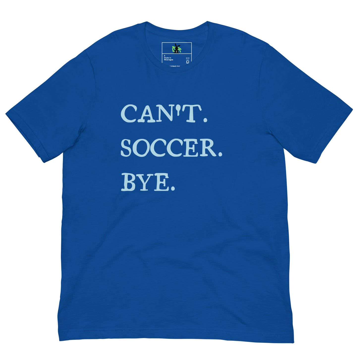 Can't, Soccer