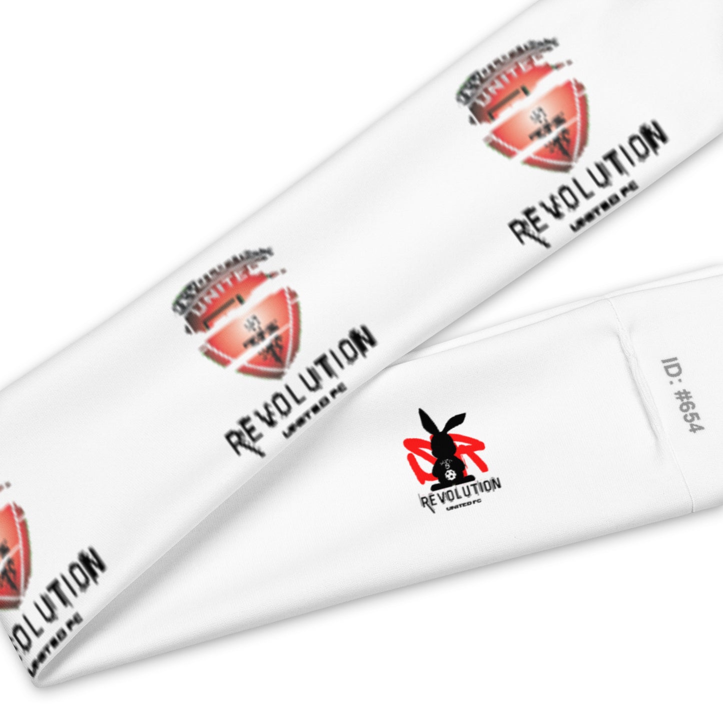 Revolution Logo White Headband