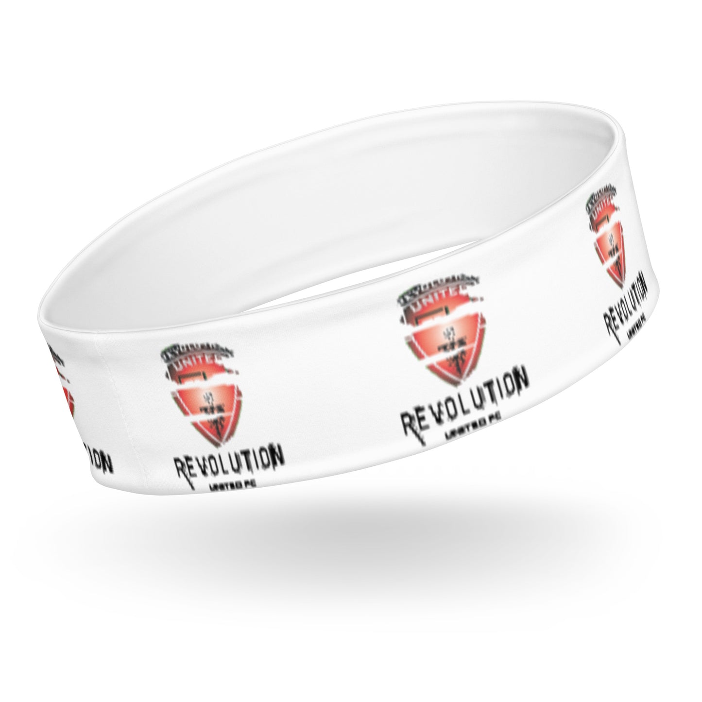 Revolution Logo White Headband