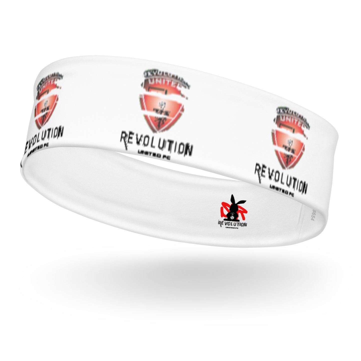 Revolution Logo White Headband