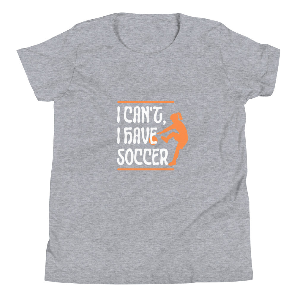 I can't, I have soccer!