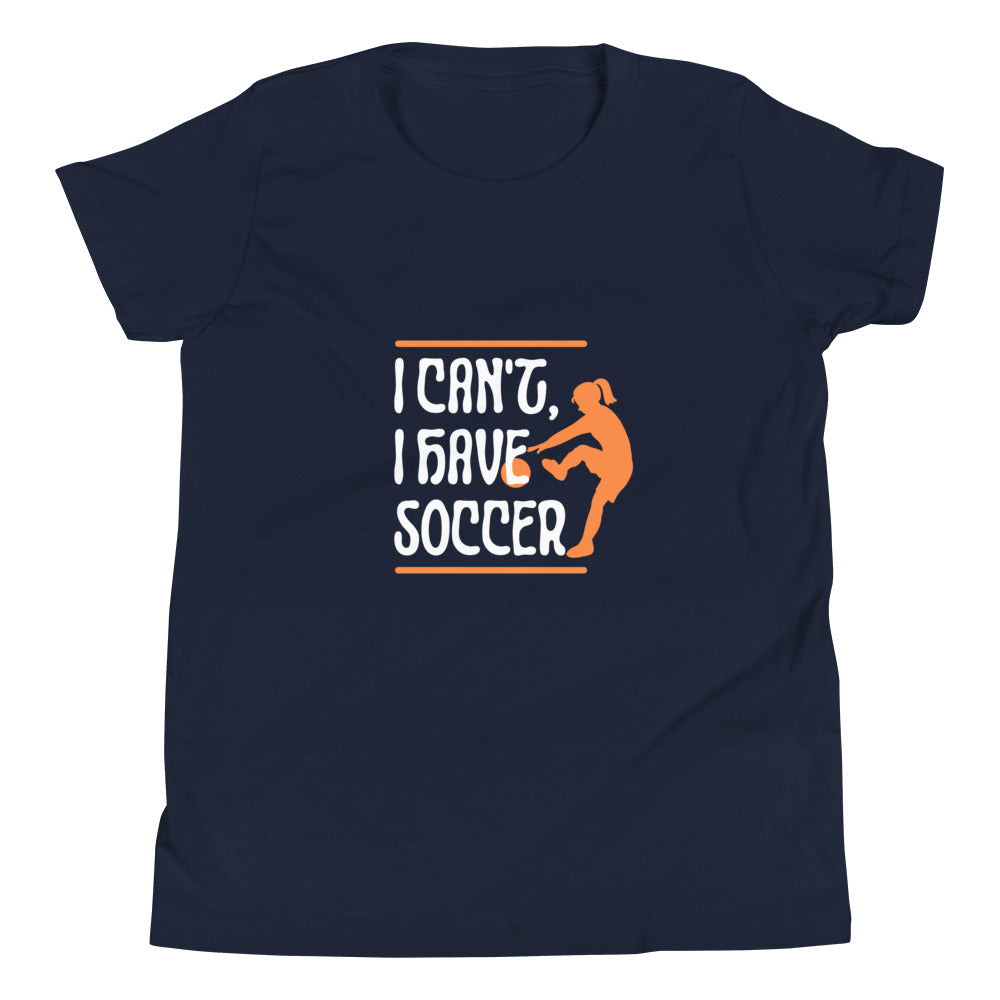 I can't, I have soccer!